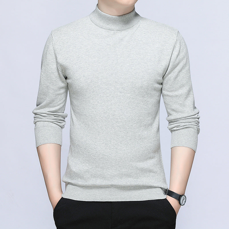 Men's stylish turtleneck sweater made of soft cotton blend Lisslune