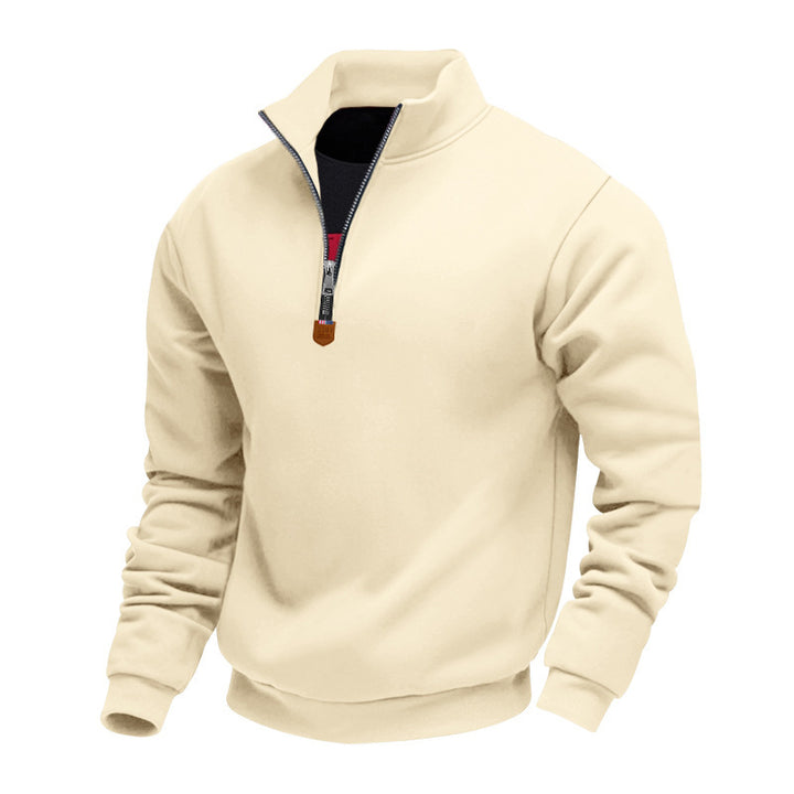 Men's sweatshirt with stand-up collar Lisslune