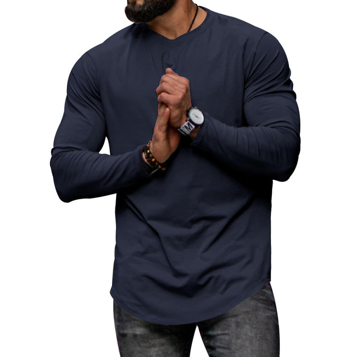 Men's long-sleeve sports shirt with innovative breathable technology Lisslune