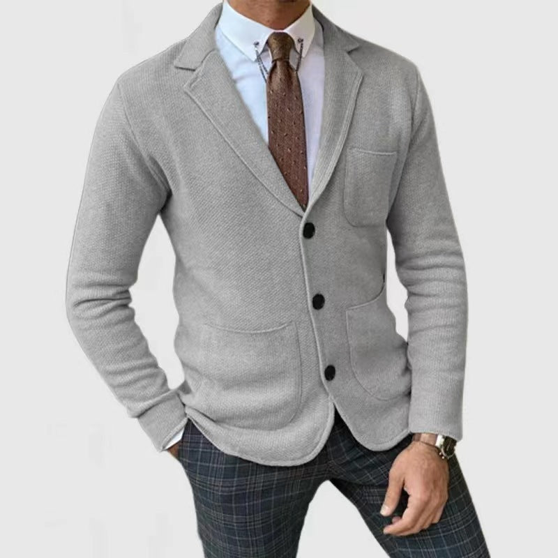 Men's stylish cardigan with practical pockets Lisslune