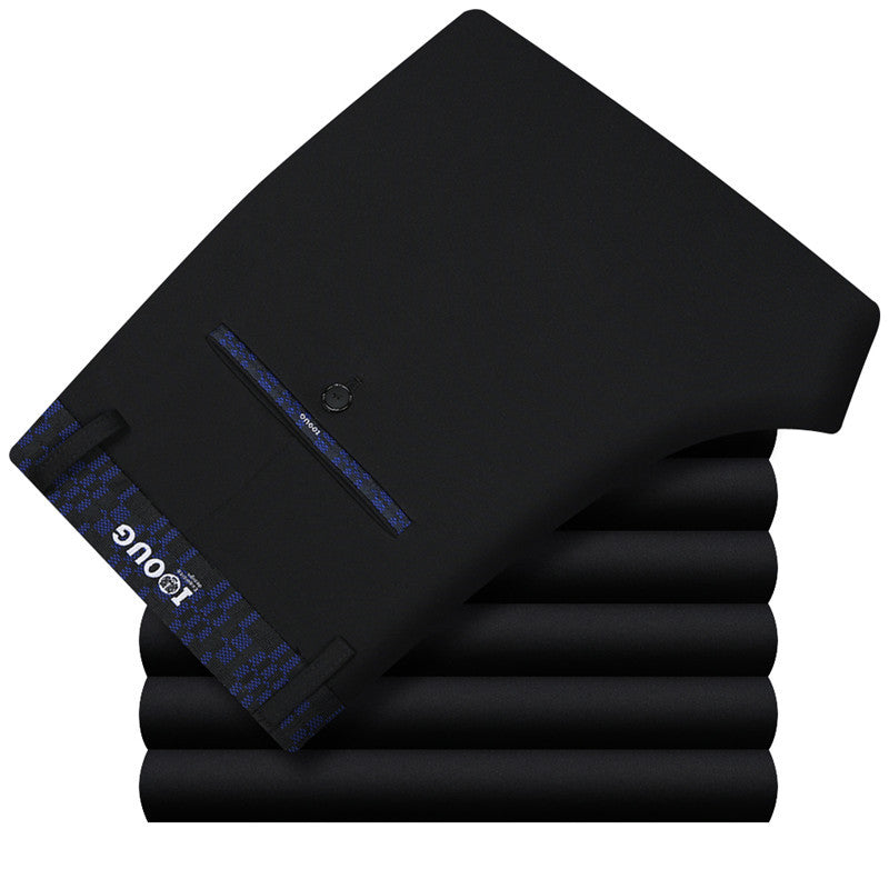 Men's High Quality Fabric Trousers in Elegant Cut Lisslune