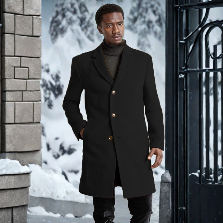 Men's Elegant Long Coat Lisslune