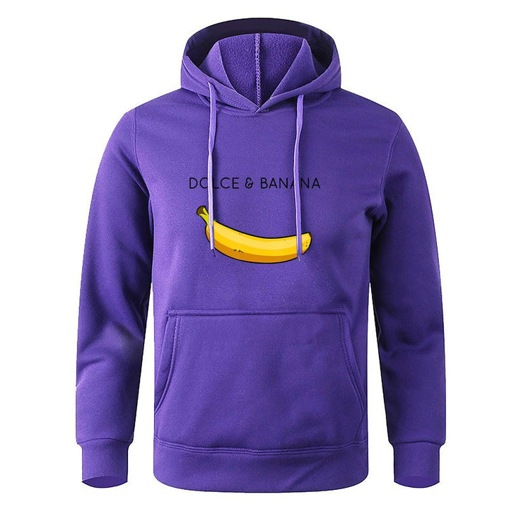 Men's Casual Hoodie with Trendy Lettering Lisslune