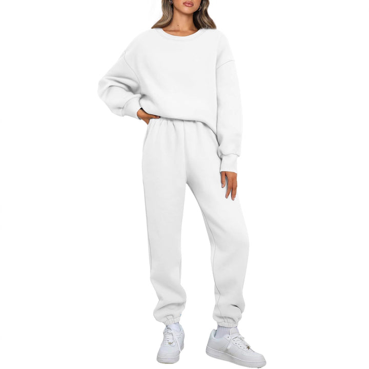 Women's comfortable leisure suit with oversized cut and elastic waistband Lisslune