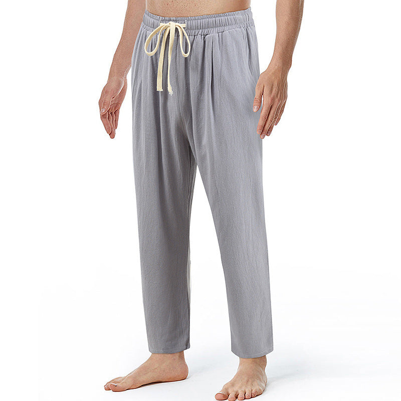Men's comfortable leisure pants made of breathable material Lisslune
