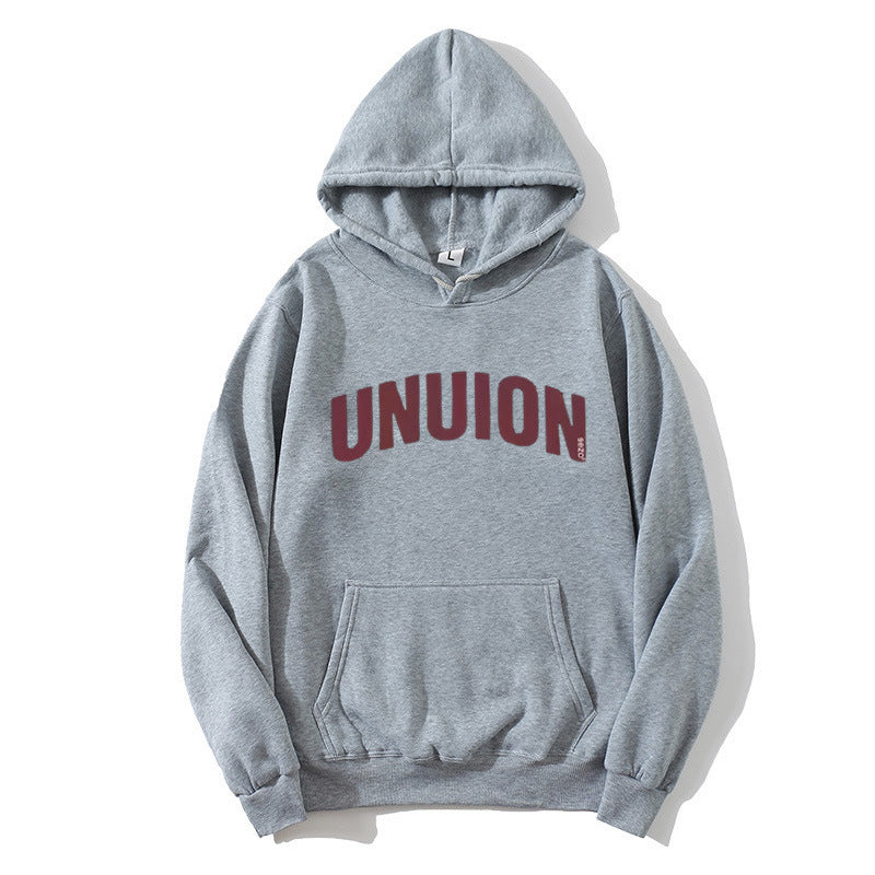 Women's hoodie with modern lettering Lisslune 1772612799