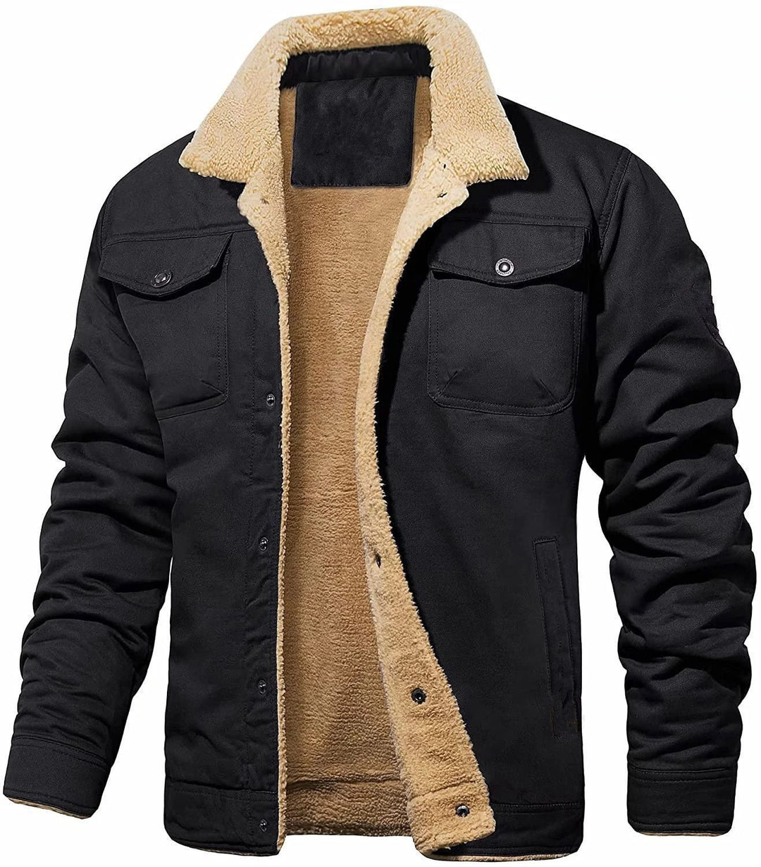 Men's jacket with reversible function and fleece lining Lisslune