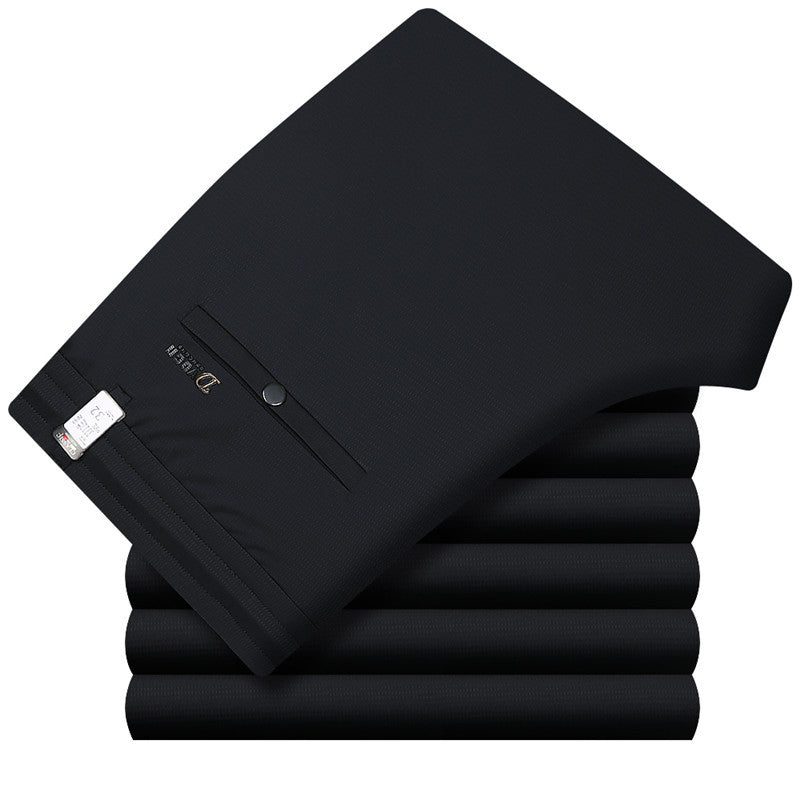 Men's elegant suit trousers with innovative pocket design Lisslune