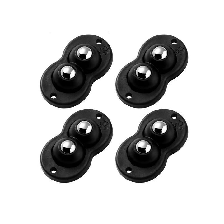 Lisslune | Self-adhesive universal swivel castor 4-piece set