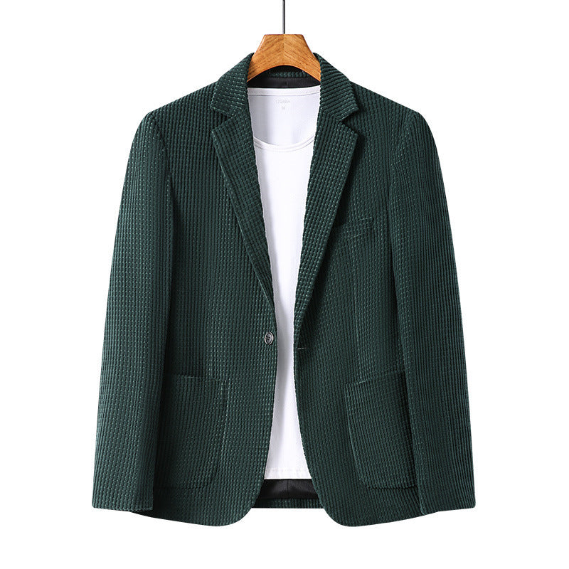 Men's Structured Blazer Jacket Lisslune