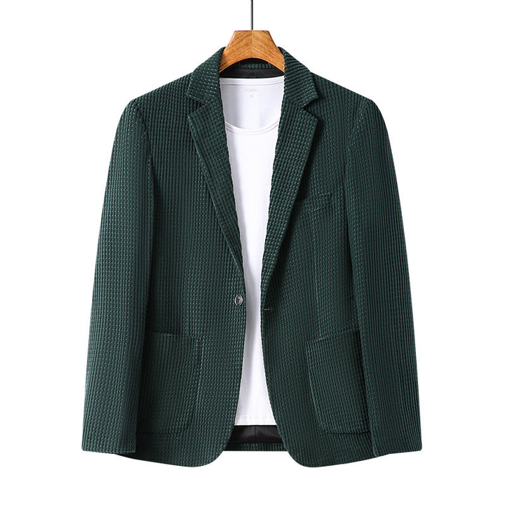 Men's Structured Blazer Jacket Lisslune
