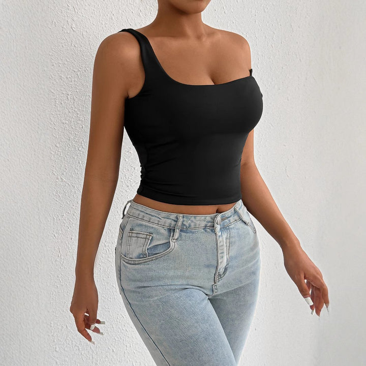 Damen Off-Shoulder Körperoberteil mit figurbetontem Schnitt Lisslune