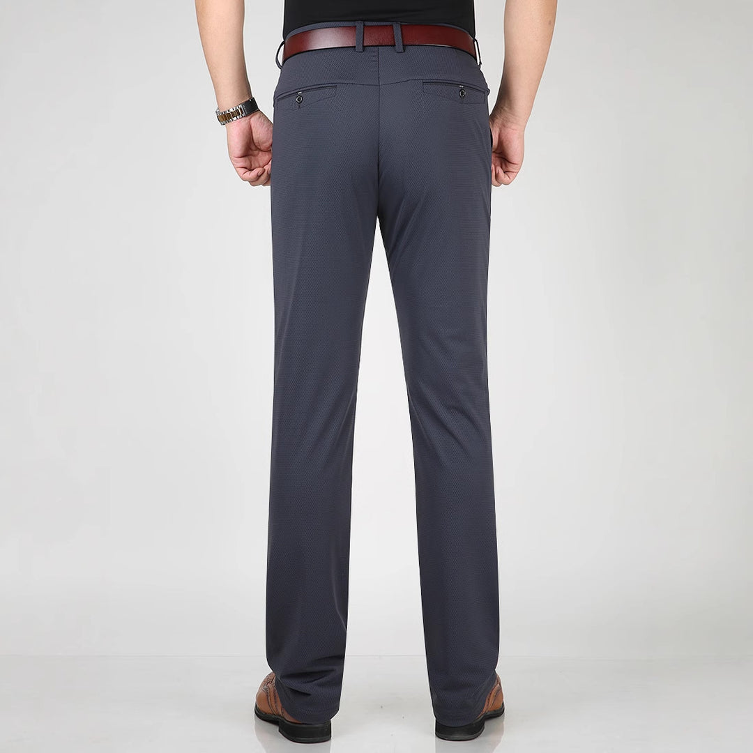 Men's formal chino pants with modern fit Lisslune