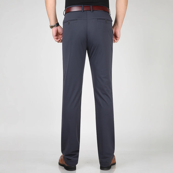 Men's formal chino pants with modern fit Lisslune