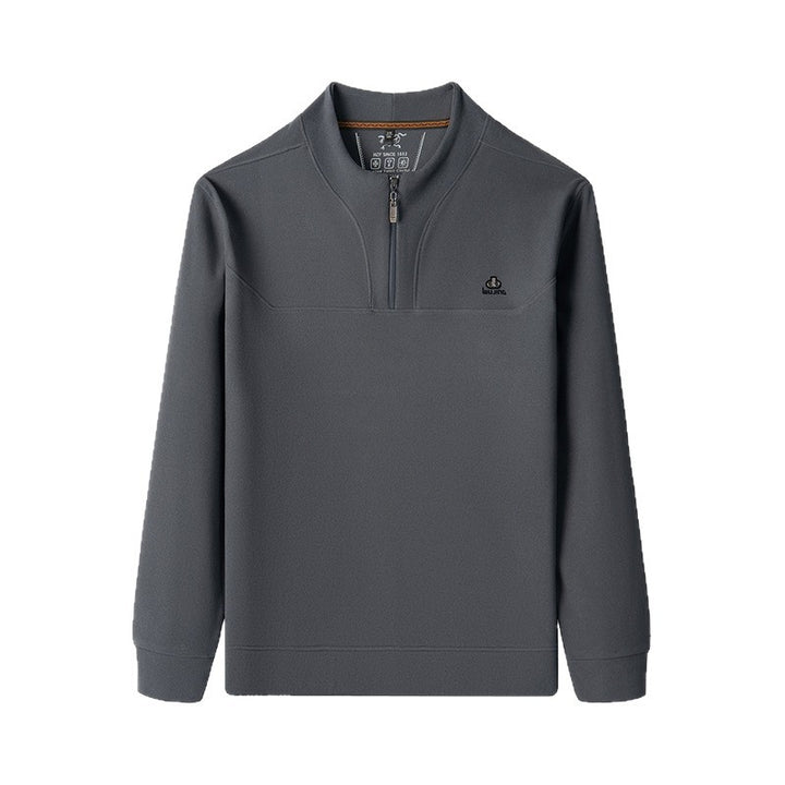 Men's functional pullover with half zipper and modern design Lisslune