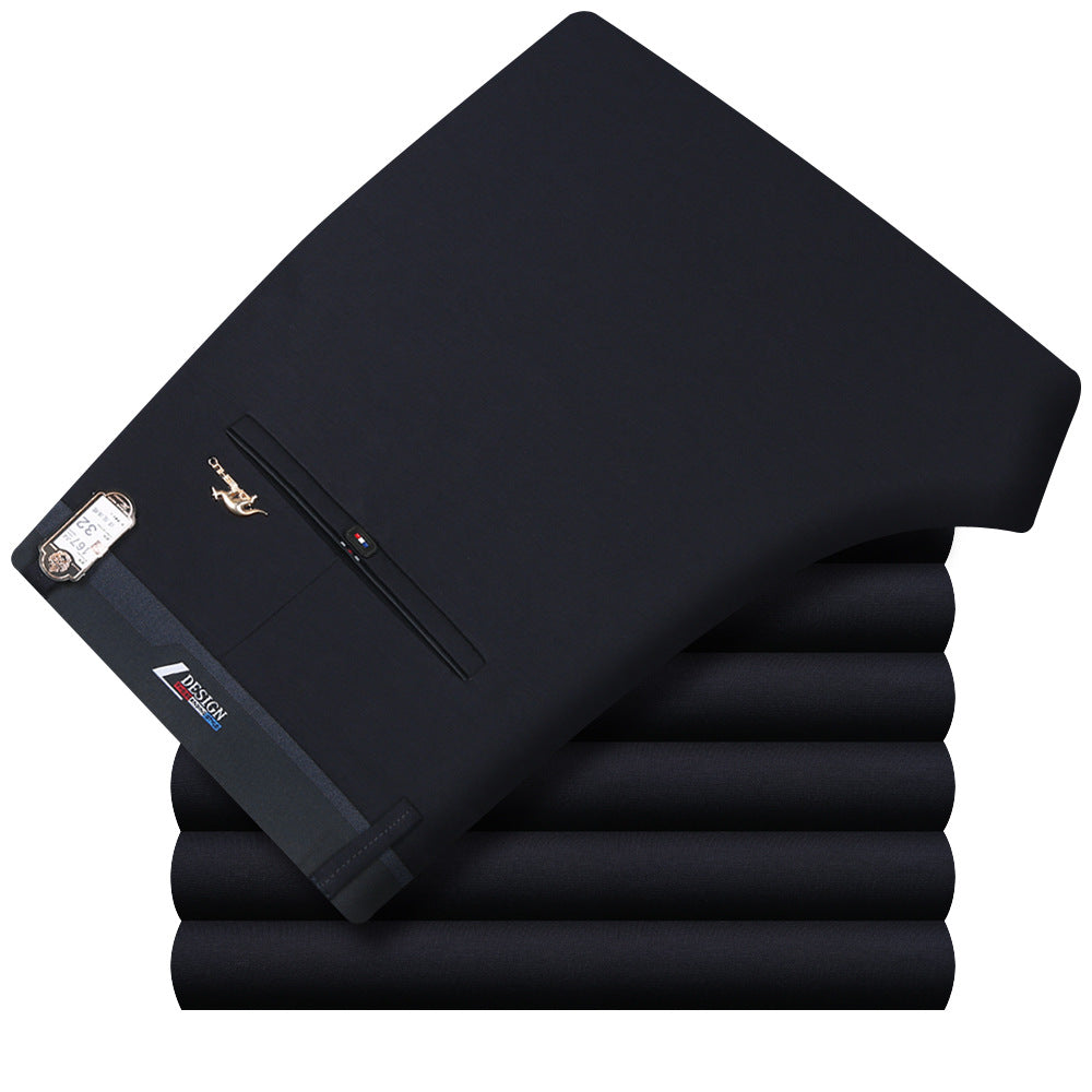 Men's Elegant Suit Pants with Comfortable Stretch Fabric Lisslune