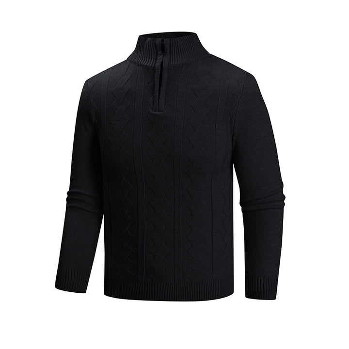 Men's sweater with high collar Lisslune