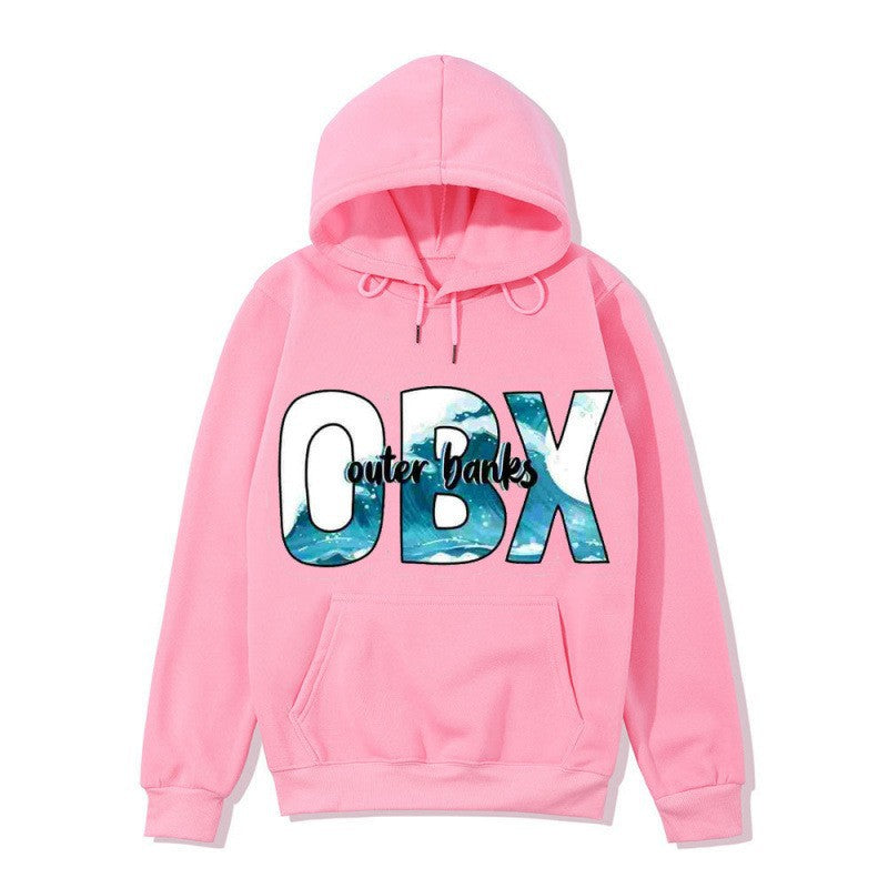 Women's hoodie with maritime graphic design Lisslune