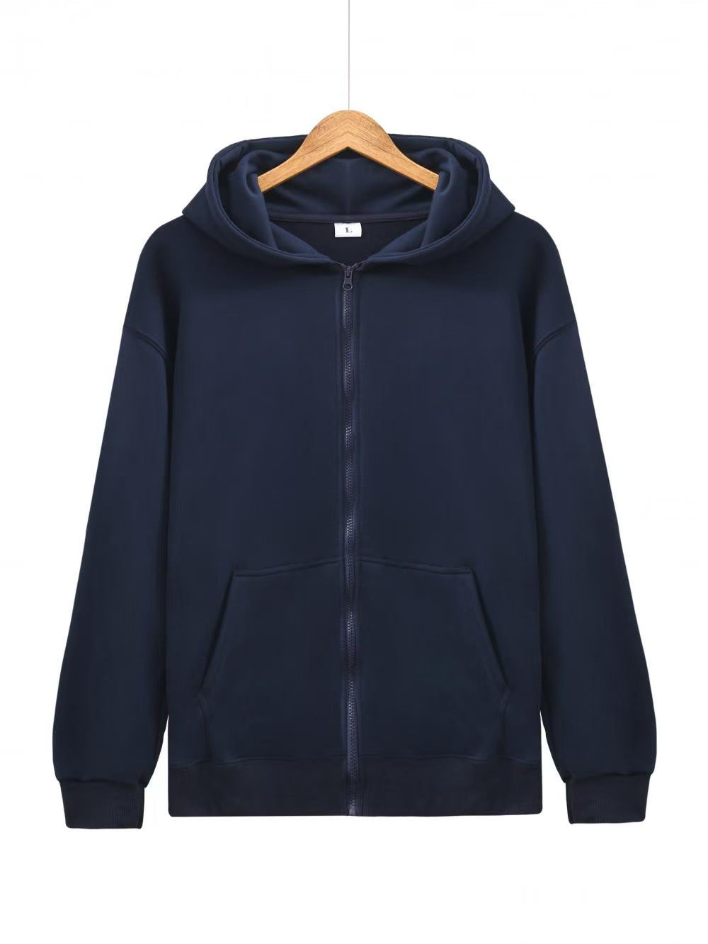 Ladies hoodie jacket with full zip and practical pockets Lisslune