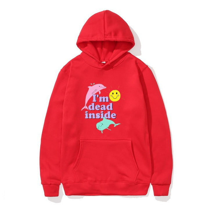 Women's hoodie with creative design and kangaroo pocket Lisslune