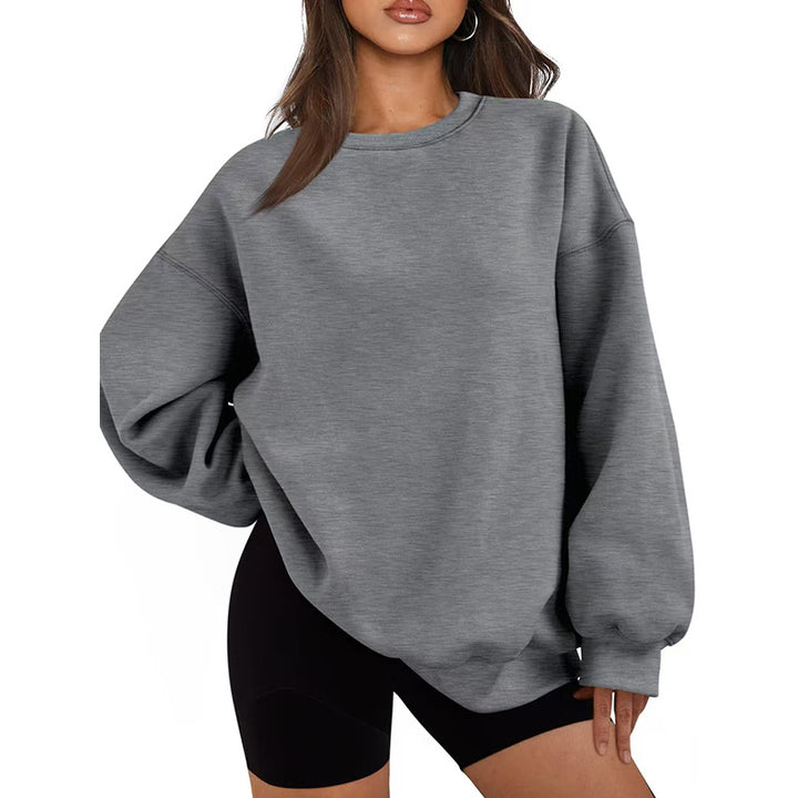 Women Casual Oversized Sweater with Loose Cut Lisslune
