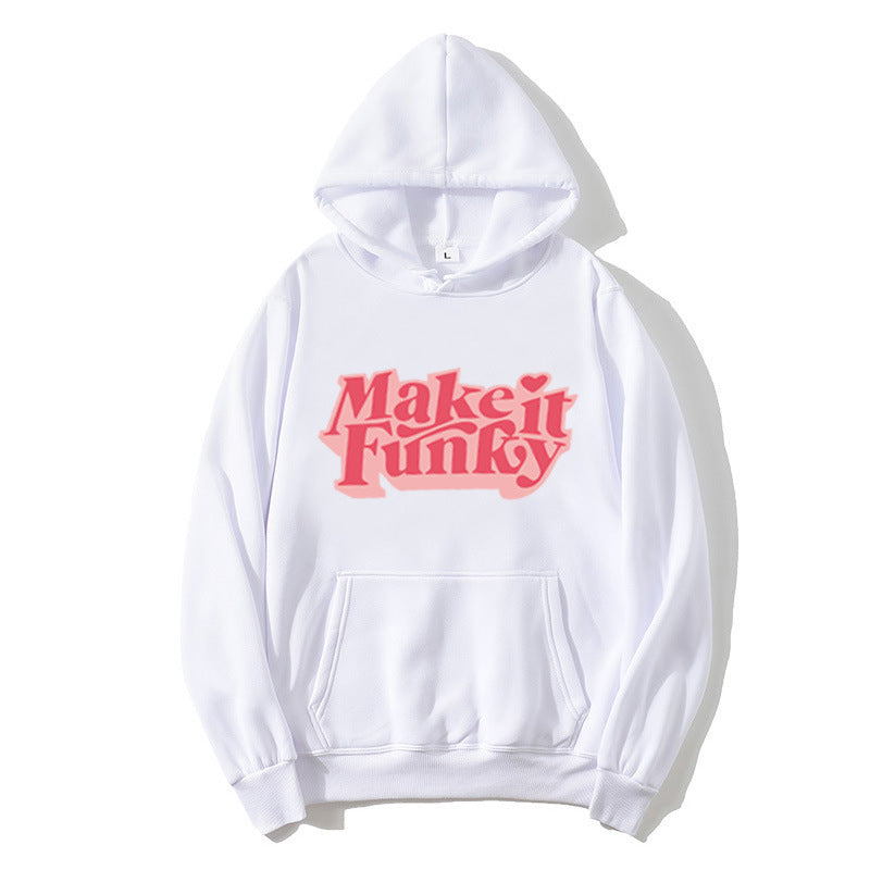 Women's hoodie with playful print Lisslune