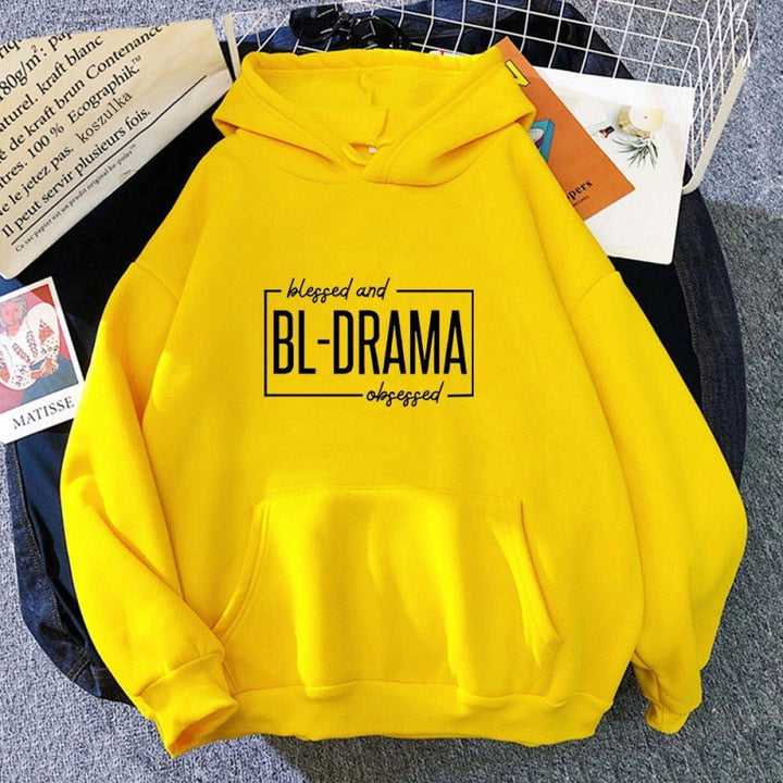 Women's hoodie with modern statement print Lisslune