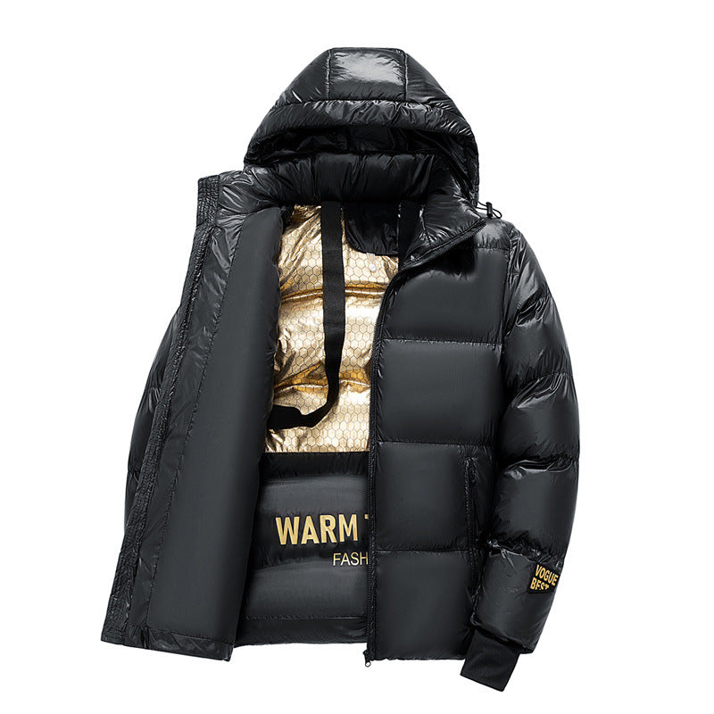 Men's Quilted Winter Parka Lisslune