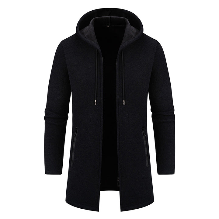 Men's fashionable transitional jacket with high collar Lisslune
