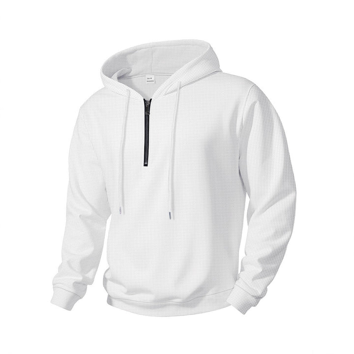 Men's sporty hoodie with functional zipper Lisslune