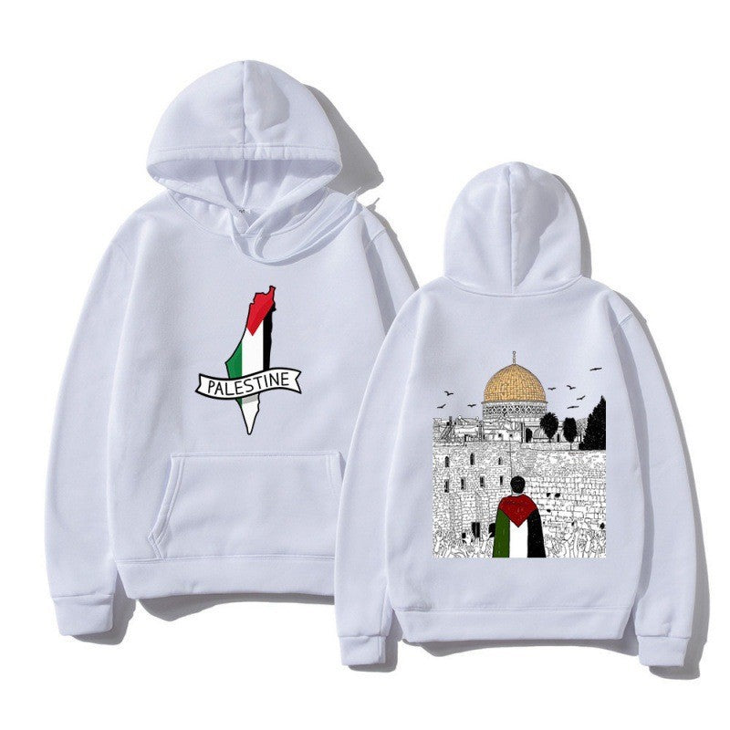 Women's hoodie with cultural motif and unique graphic design Lisslune
