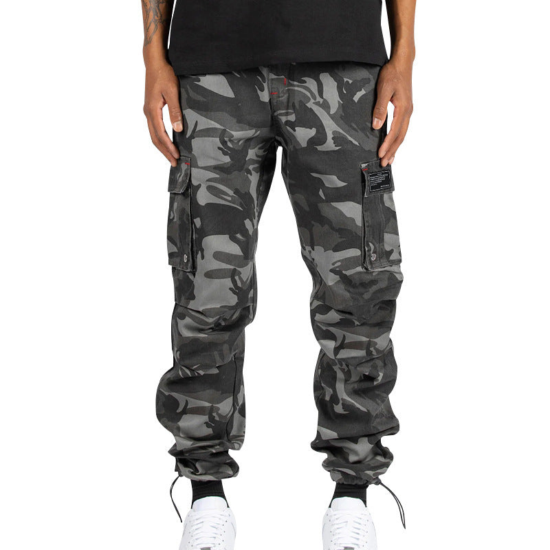 Men's Cargo Pants with practical side pockets and adjustable drawstring Lisslune