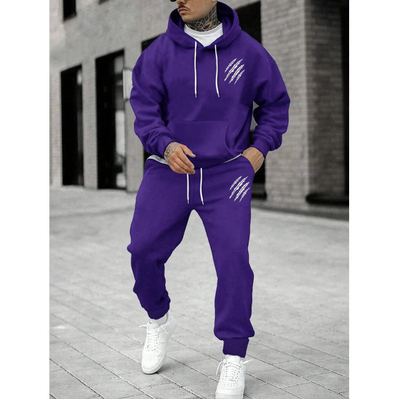 Men's tracksuit with modern graphic design and practical pockets Lisslune