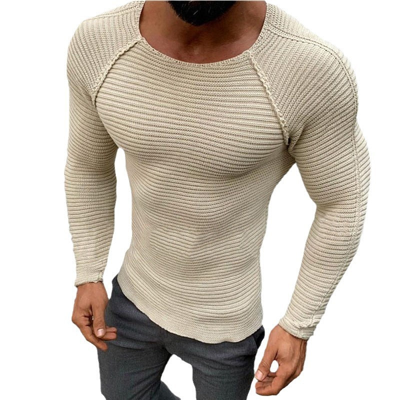 Men's Slim Fit Long Sleeve Lisslune