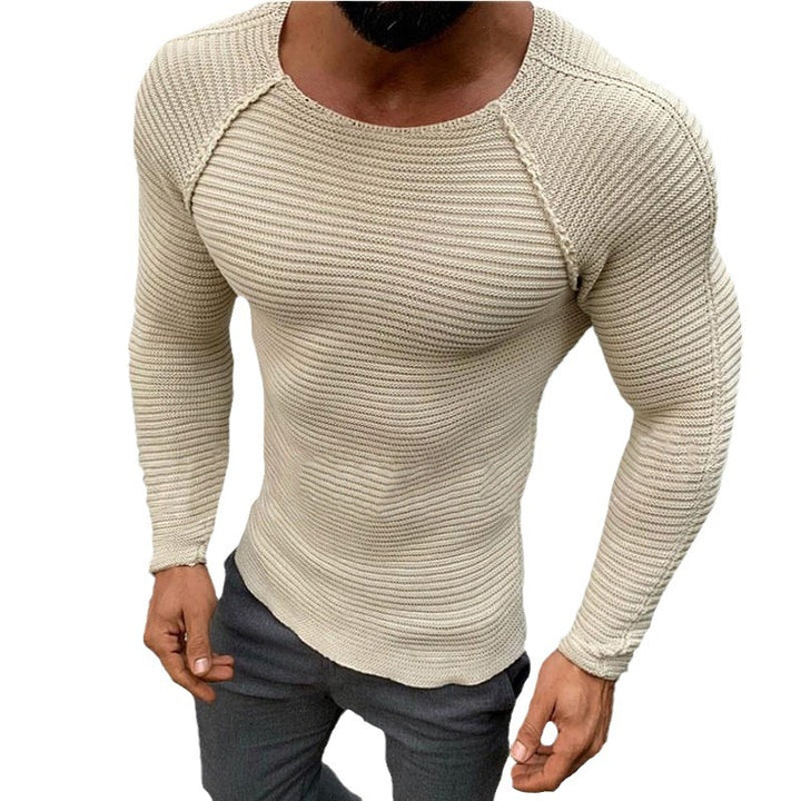Men's Slim Fit Long Sleeve Lisslune