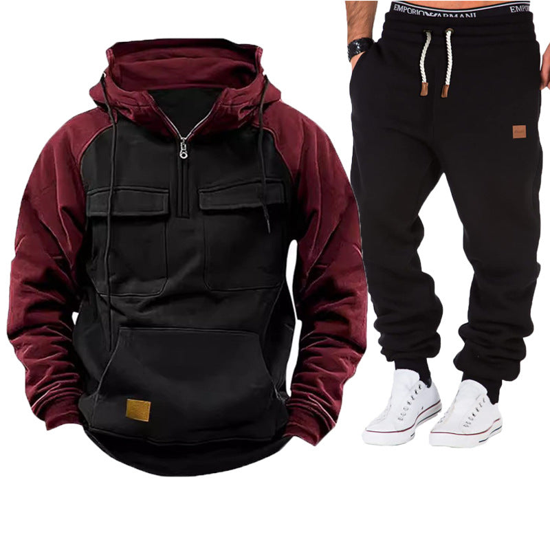 Men's functional sweater with practical pockets Lisslune