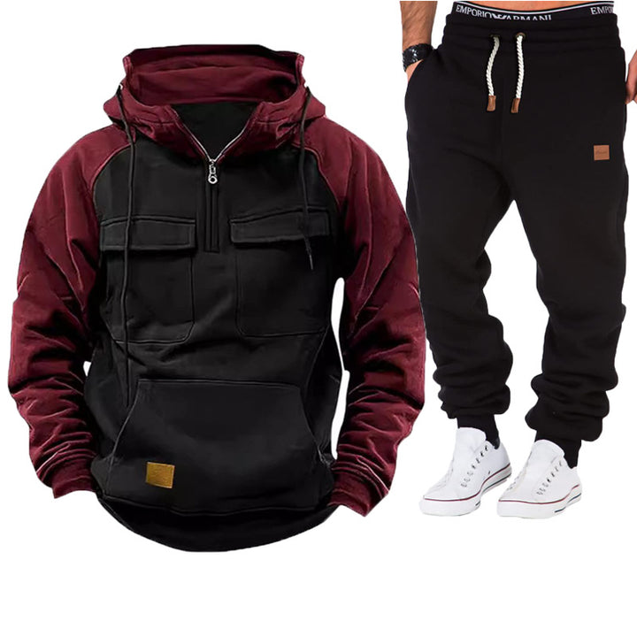 Men's functional sweater with practical pockets Lisslune