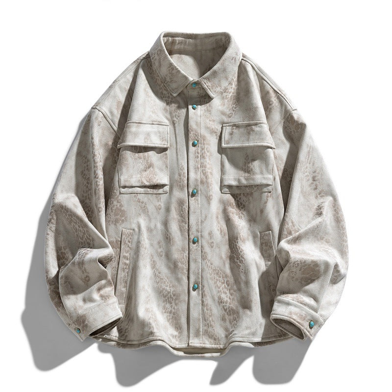 Men's Casual Overshirt Lisslune