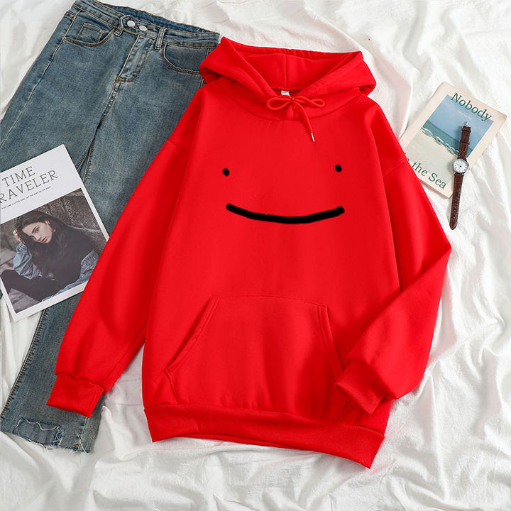 Women's hoodie with casual smiley design Lisslune