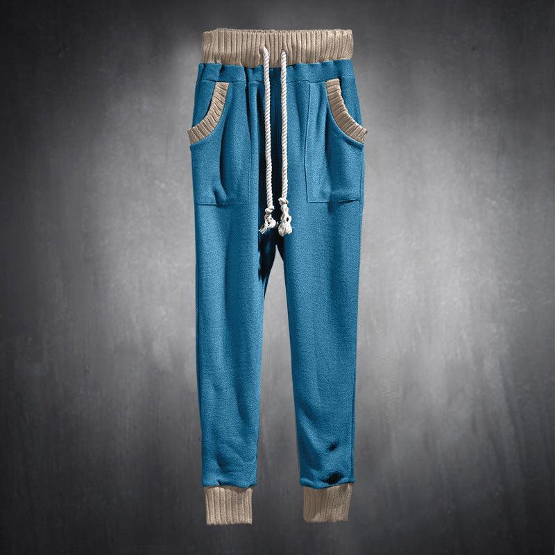Men's sporty jogging pants with comfortable side pockets and elastic waistband Lisslune