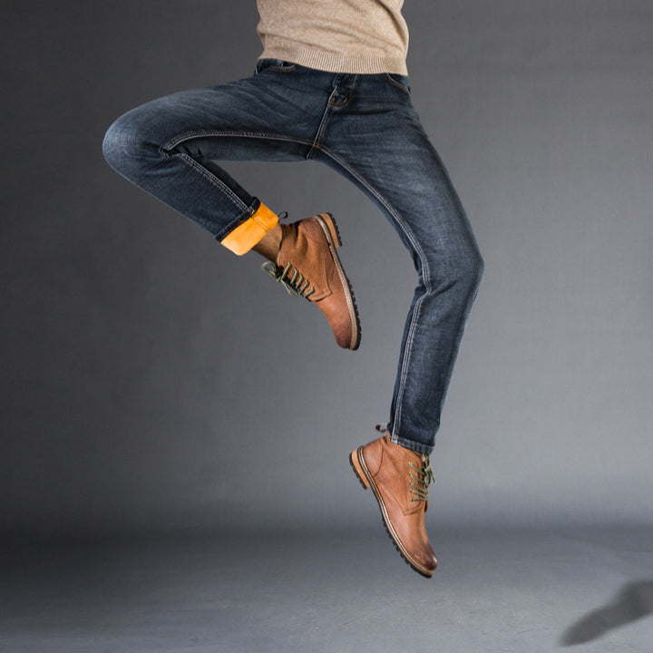 Men's Slim-Fit Jeans Lisslune