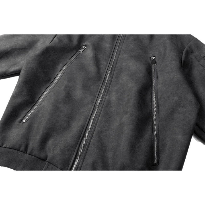 Men's transitional jacket with innovative design and multifunctional zippered pockets Lisslune