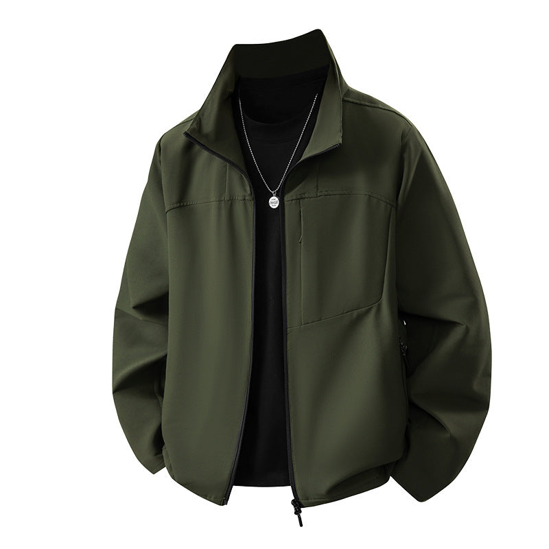 Men's lightweight functional jacket with practical pockets Lisslune