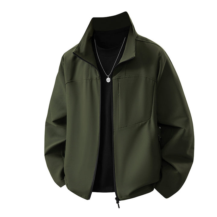 Men's lightweight functional jacket with practical pockets Lisslune
