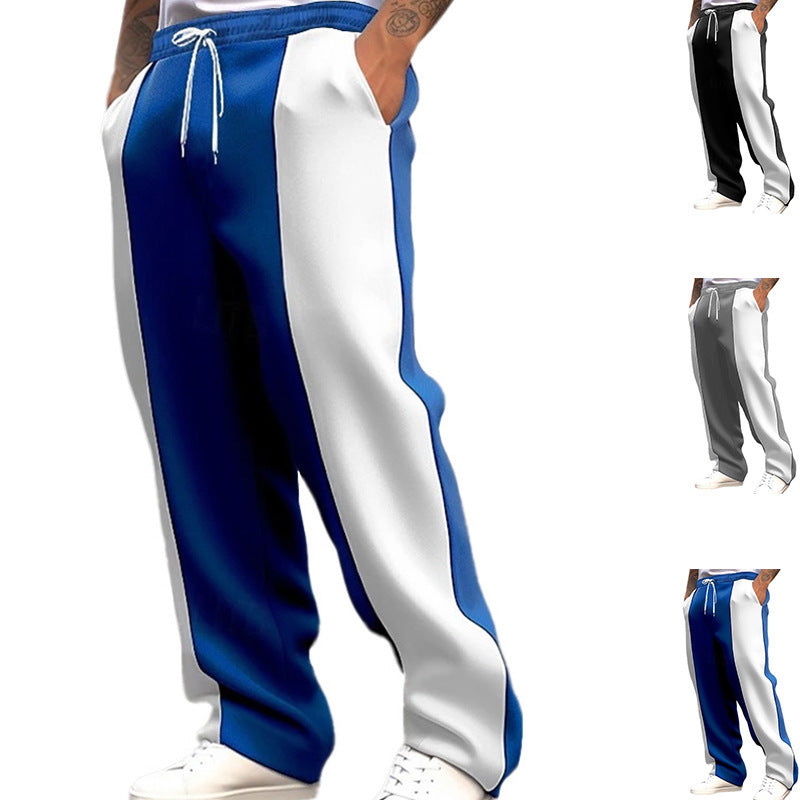 Men's sporty training pants with contrasting details Lisslune