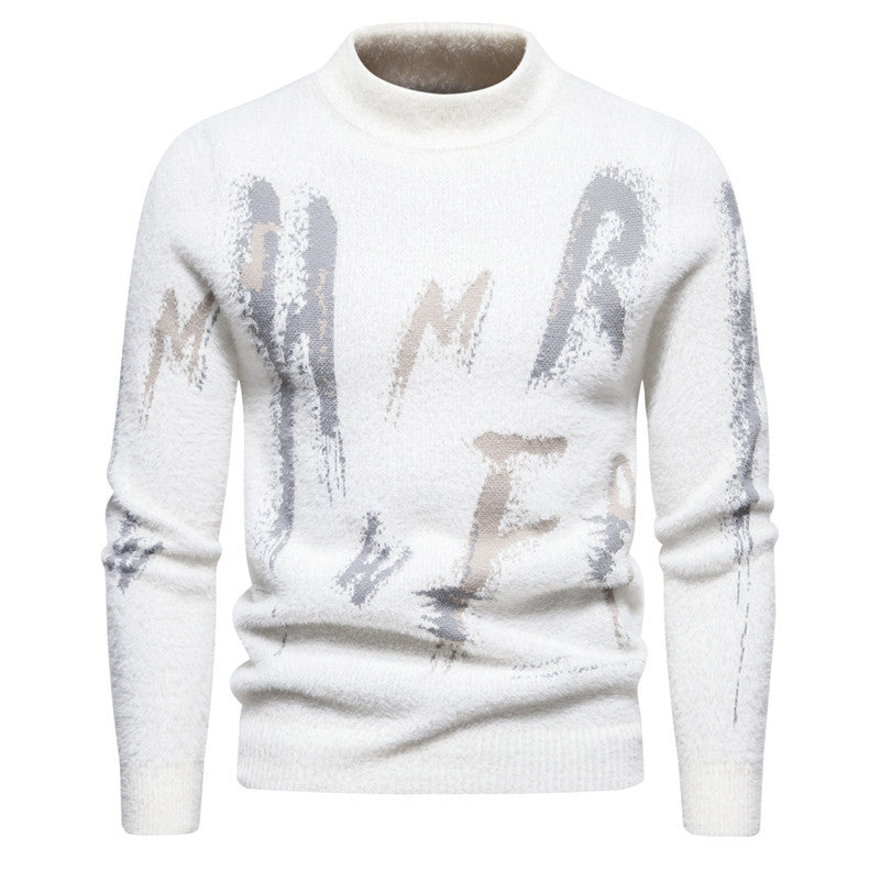 Men's Sweater with Modern Graphic Patterns Lisslune