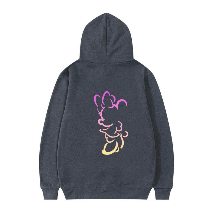 Women's hoodie with artistic cloud design and soft inner lining Lisslune