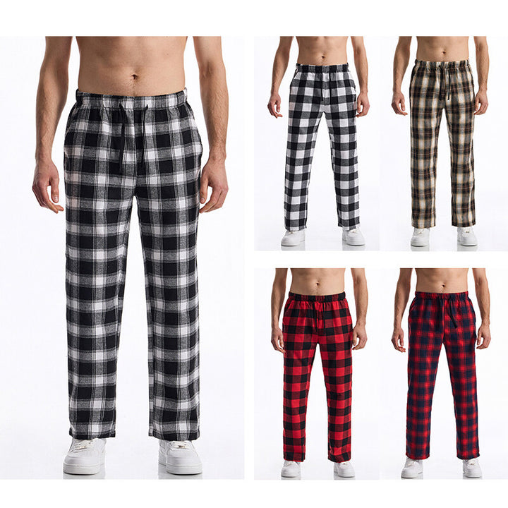 Men's pajama pants made of soft flannel Lisslune