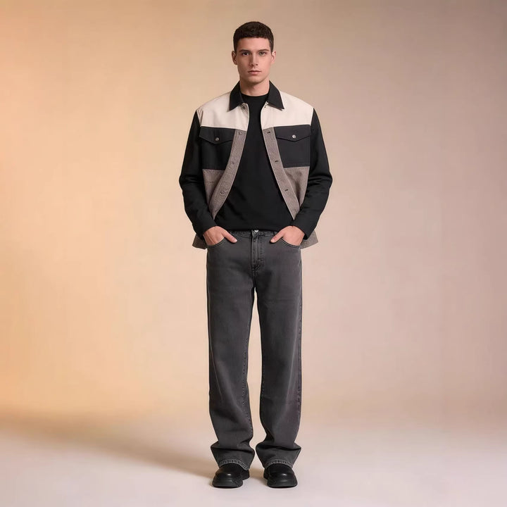 Herren Cargo-Jeans mit praktischen Taschen und lässigem Schnitt Lisslune