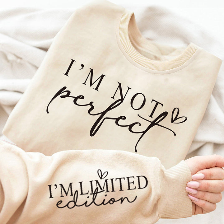 Women's Oversized Sweatshirt with Unique Statement Print Lisslune